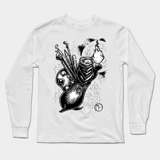 Spark of Artistic Inspiration Ferret Long Sleeve T-Shirt